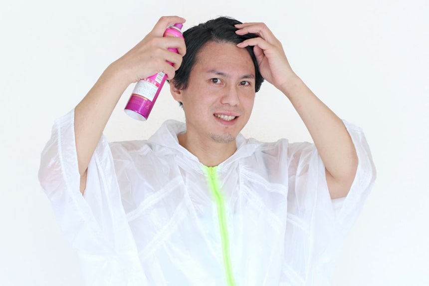 結婚式　薄毛隠しスプレー
